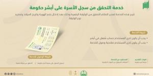 عبر أبشر في 5 خطوات.. خدمة التحقق من سجل الأسرة - تكنو بلس