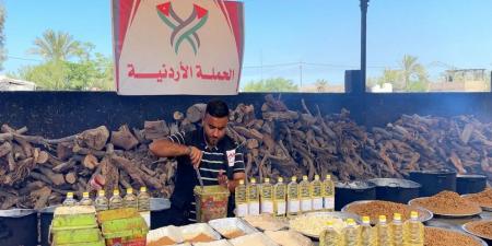 مطبخ الحملة الأردنية يواصل تقديم الوجبات في غزة رغم إغلاق المعابر - تكنو بلس