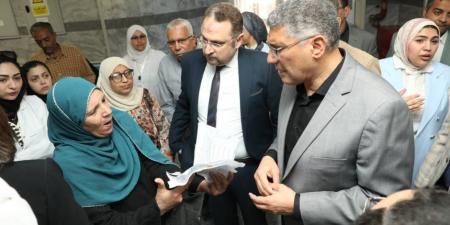 محافظ الجيزة يتفقد فرع التأمين الصحي بمدينة السادس من أكتوبر لمتابعة الخدمات المقدمة للمواطنين - تكنو بلس