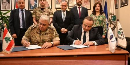 توقيع مذكرة تفاهم بين مركز البحوث والدراسات الاستراتيجية في الجيش واتحاد المصارف العربية - تكنو بلس