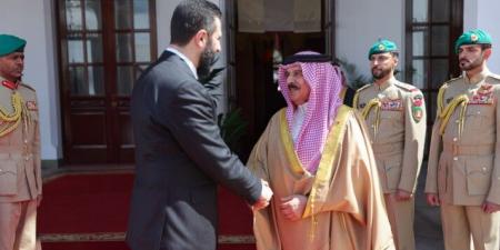 الرئاسة السورية: الشرع بحث مع ملك البحرين في تعزيز التعاون الثنائي - تكنو بلس