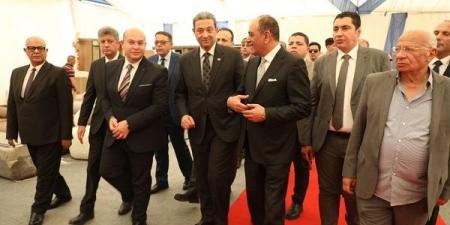 الشهابي ونائب محافظ الجيزة يفتتحان معرض اثاث دمياط ببولاق الدكرور - تكنو بلس