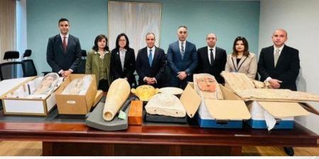 مصر تستعيد 25 قطعة أثرية ثمينة من أمريكا - تكنو بلس