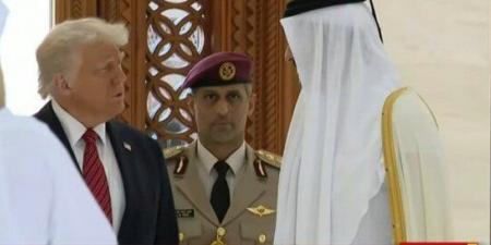 الرئيس الأمريكي يصل الديوان الأميري القطري في مستهل زيارته للدوحة - تكنو بلس