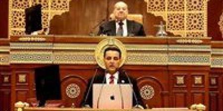 النائب أحمد سمير يستعرض أمام الشيوخ تقرير مشروع قانون خطة التنمية الاقتصادية والاجتماعية - تكنو بلس