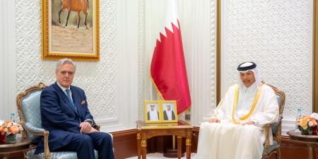 رئيس مجلس الشورى يجتمع مع وفد برلماني بريطاني - تكنو بلس