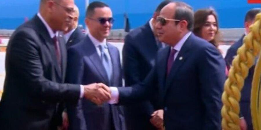 وصول الرئيس السيسي إلى مقر احتفالية عيد العمال - تكنو بلس
