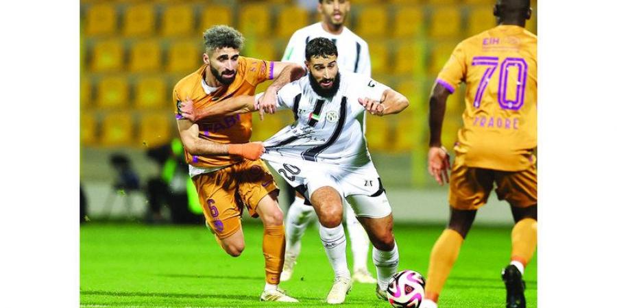 الوحدة يتحدى الشارقة.. و«كلاسيكو» عيناوي - جزراوي الليلة - تكنو بلس