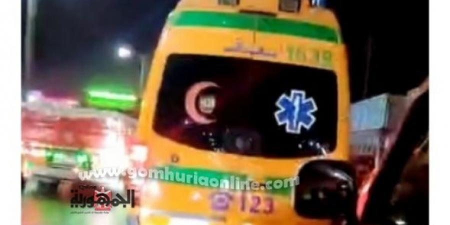 حريق هائل يعطل حركة السير علي الطريق الزراعي بقويسنا بالمنوفية - تكنو بلس