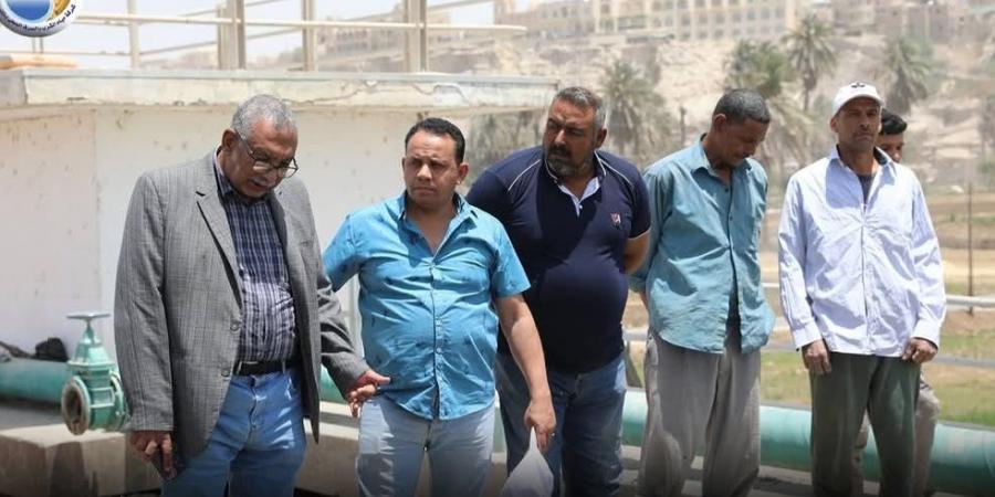 رئيس مياه المنيا يتابع توسعات محطة جبل الطير - تكنو بلس