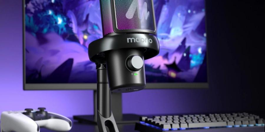 Maono تطلق ميكروفون DM40 Pro اللاسلكي بميزات الذكاء الإصطناعي للاعبين وصناع المحتوى - تكنو بلس