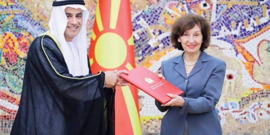 سفير الدولة يقدم أوراق اعتماده إلى رئيسة شمال مقدونيا - تكنو بلس