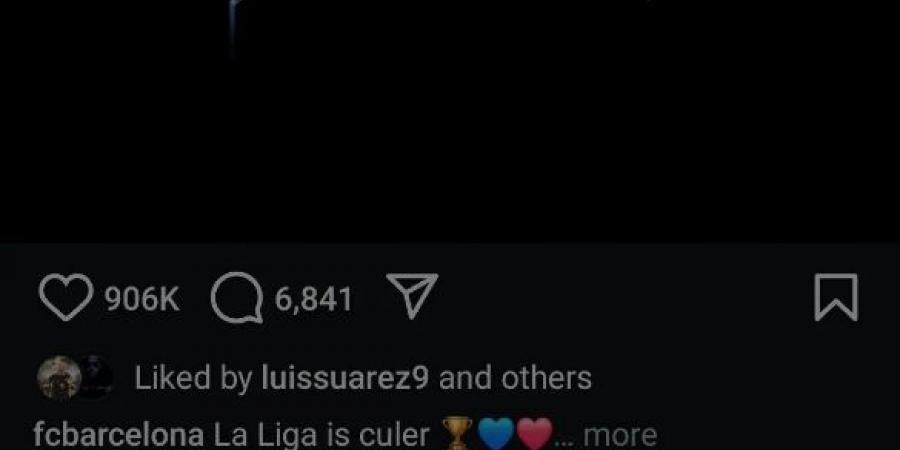 أول رد من ميسي بعد تتويج برشلونة بلقب الليغا - تكنو بلس