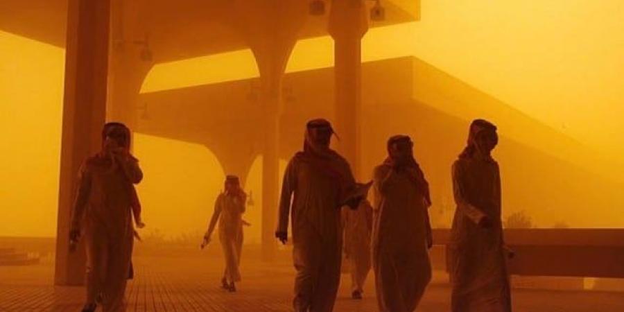 عاصفة ترابية تضرب الرياض اليوم - تكنو بلس