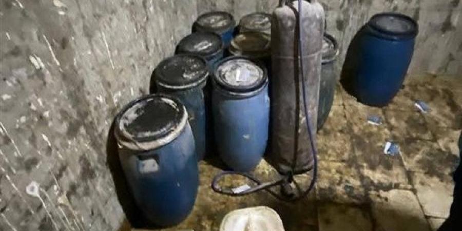 ضبط 625 كيلو طحينة مغشوشة في مخزن غير مرخص بالخانكة - تكنو بلس