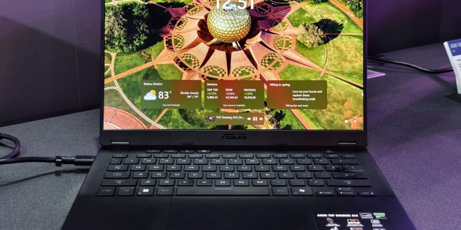 #Computex2025 أسوس تحدث سلسلة TUF Gaming A14 مع معالجات AMD AI وكرت الشاشة RTX 5060 - تكنو بلس
