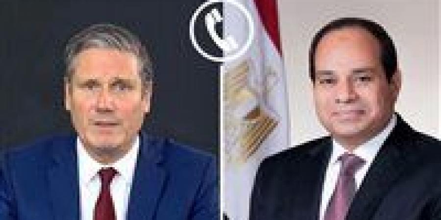 الرئيس السيسي يتلقى اتصالاً هاتفيًا من رئيس وزراء المملكة المتحدة - تكنو بلس