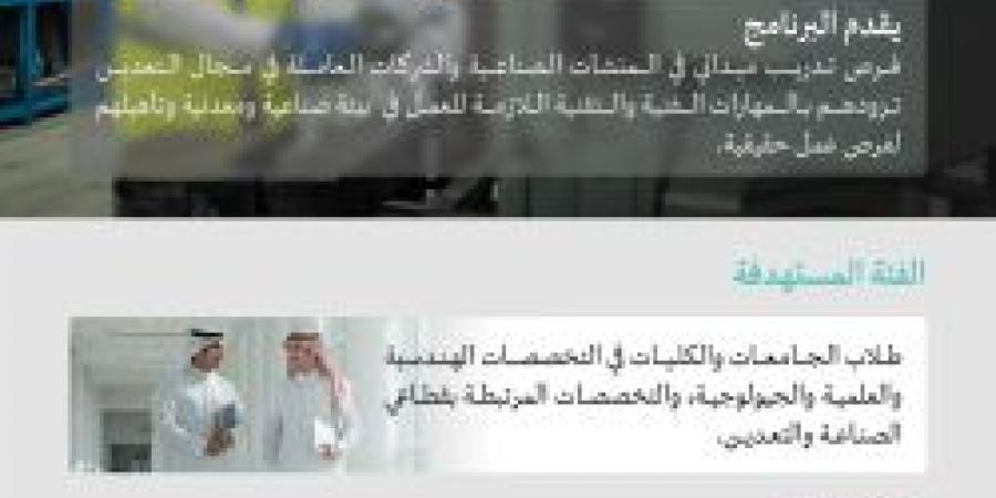 تفاصيل برنامج التدريب التعاوني 2025 من وزارة الصناعة والثروة المعدنية ورابط التقديم الرسمي - تكنو بلس