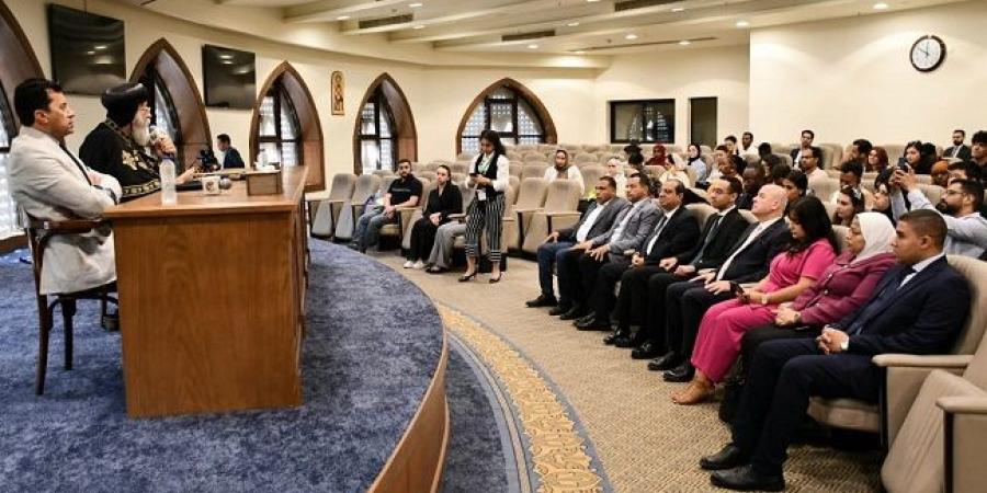 البابا تواضروس الثاني يستقبل وفود منحة ناصر للقيادة الدولية العامة - تكنو بلس